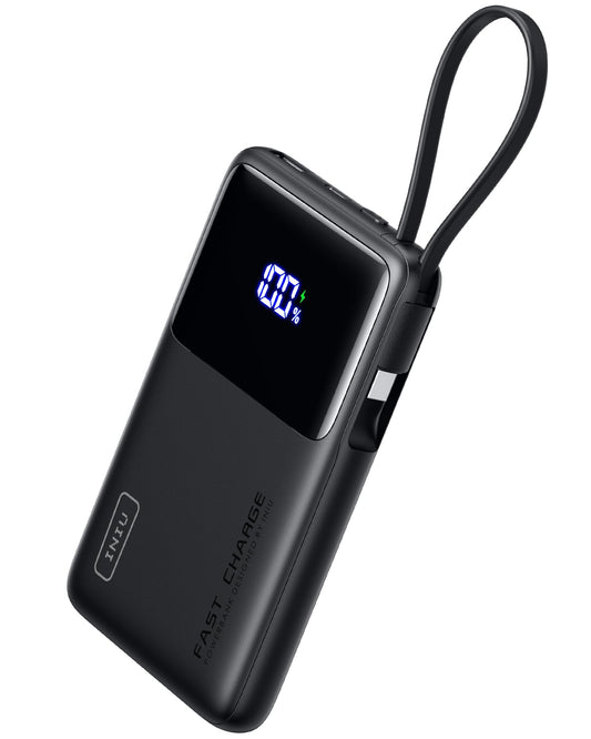 10000mAh INIU Portable Charger with USB-C Cable