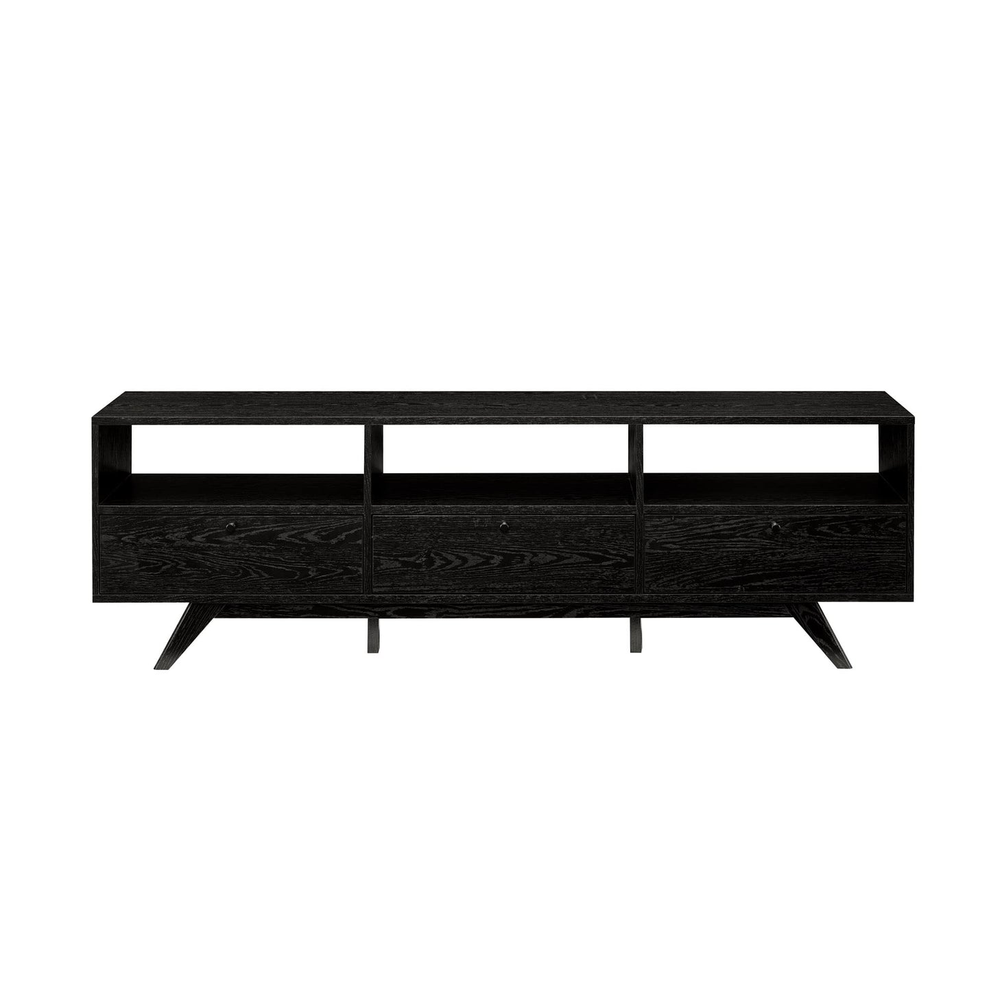 Walker Edison Mid Century TV Stand for 85" TVs