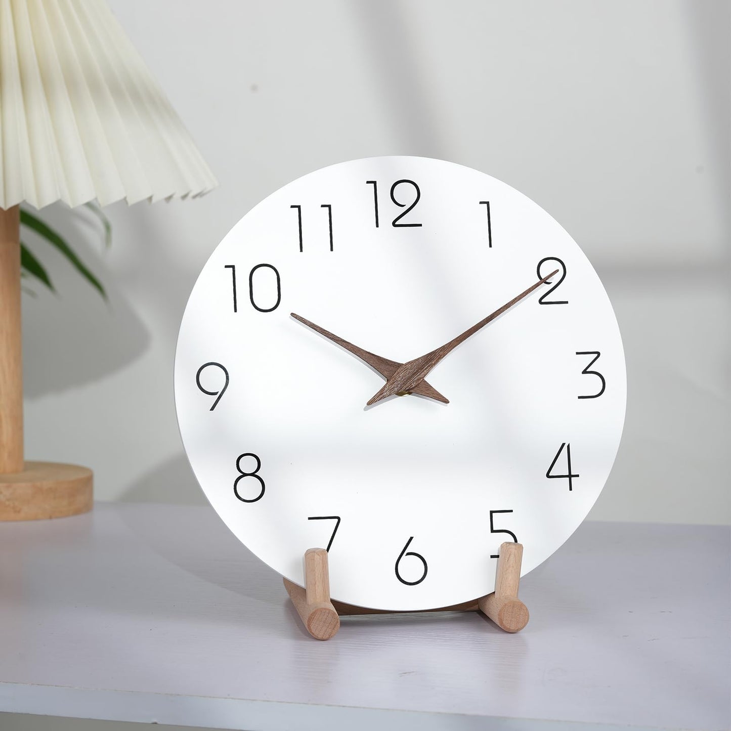 8 Inch Silent Wall Clock by Mosewa