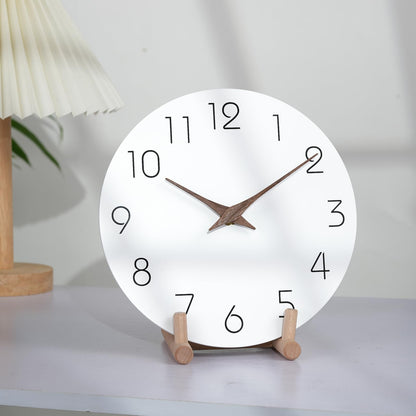 8 Inch Silent Wall Clock by Mosewa