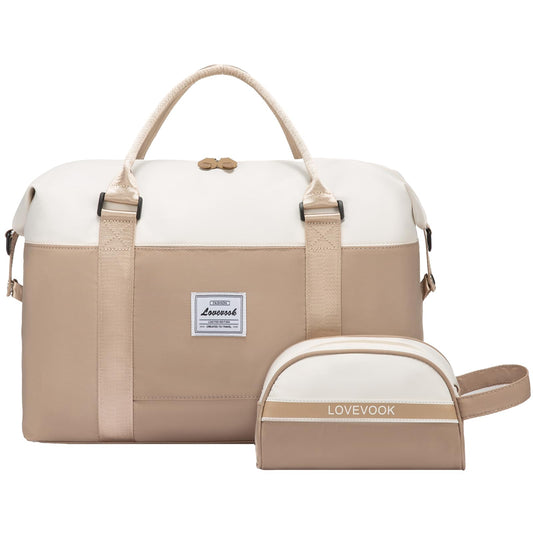 LOVEVOOK Weekender Bag with Toiletry and Wet Pocket
