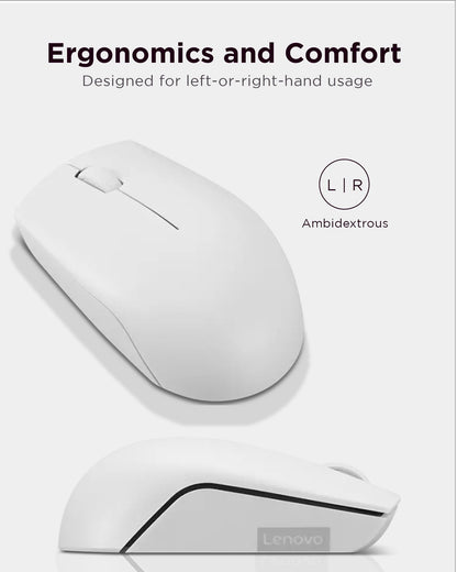 Lenovo Wireless Mouse for PC and Laptop