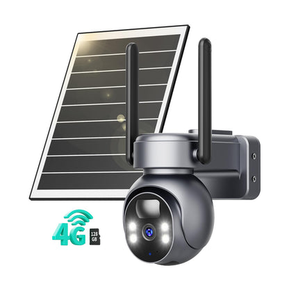 4G LTE Security Camera with 128G Memory Card