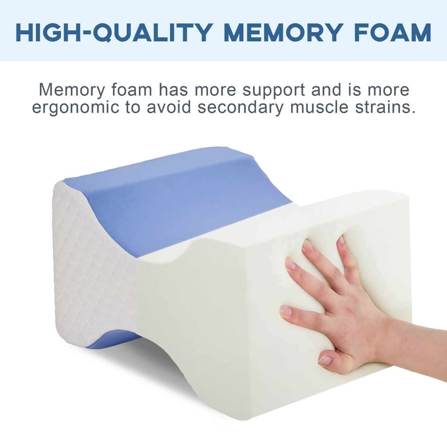 Knee Pillow for Side Sleepers - Sciatica Relief