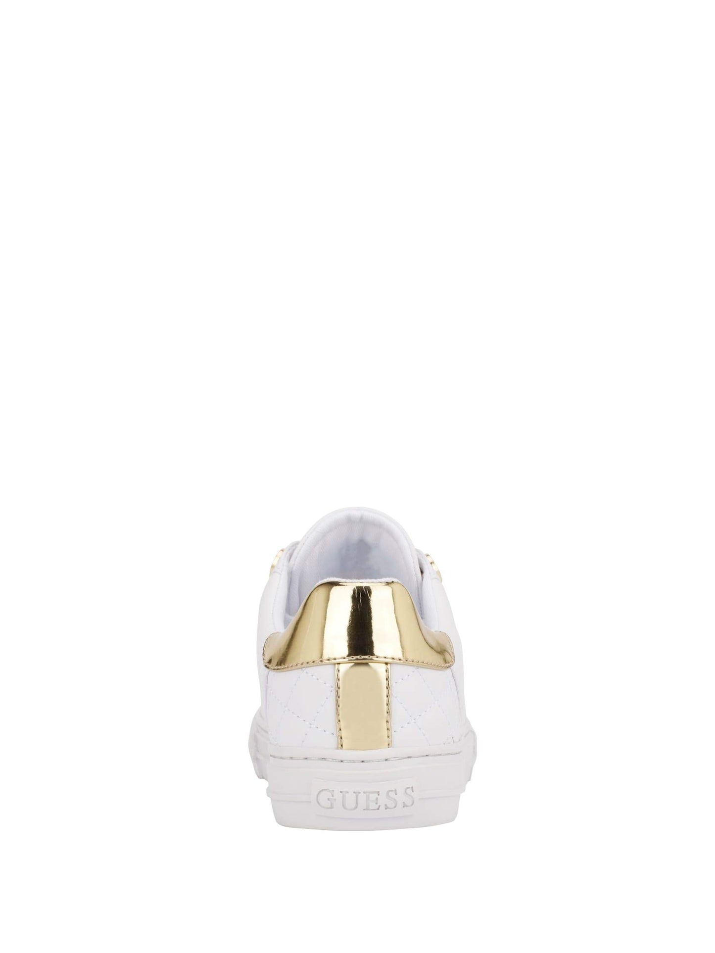 Guess Women's Loven Sneaker, White, 9.5