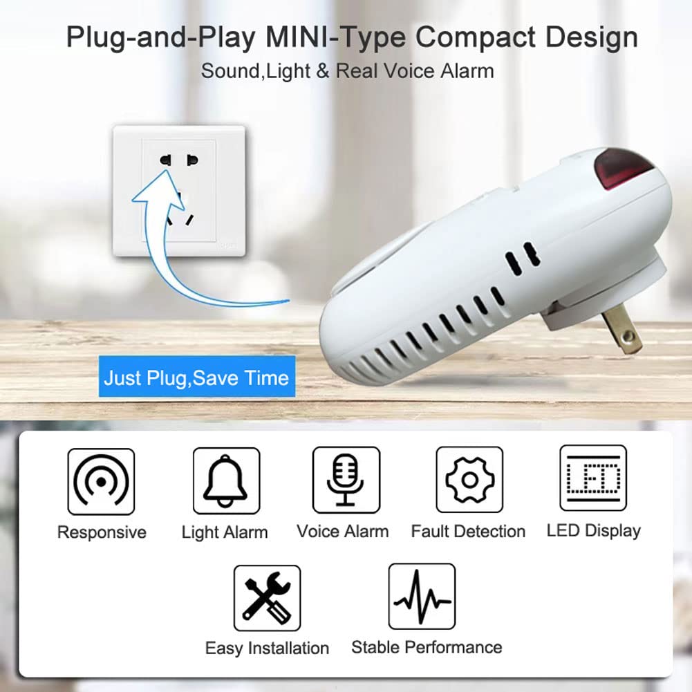 Natural Gas Detector for Home and Camper