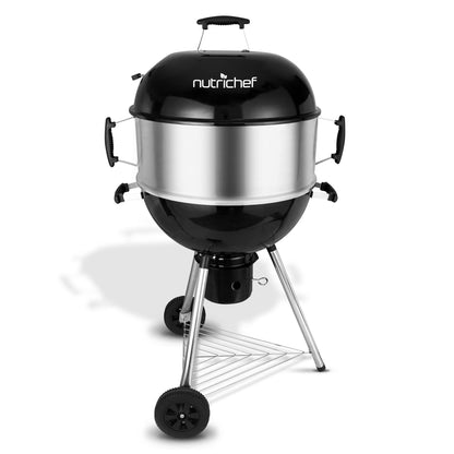 NutriChef Portable BBQ Grill for Outdoor Fun