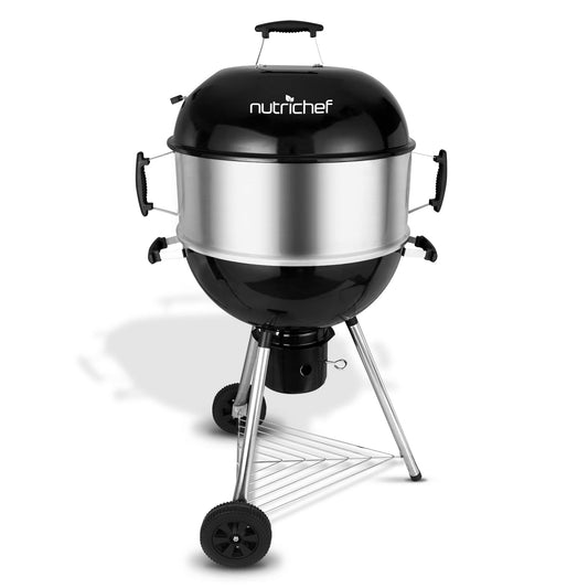 NutriChef Portable BBQ Grill for Outdoor Fun