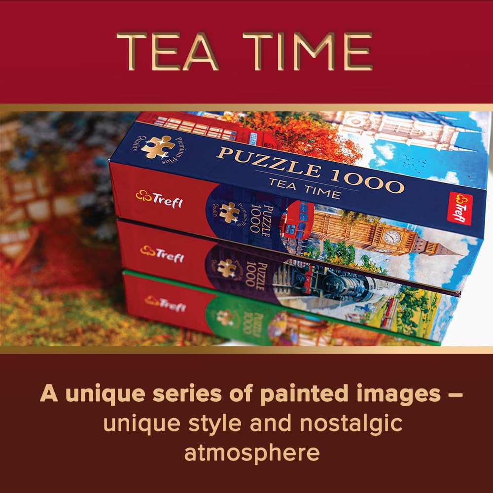 Trefl 1000-Piece Thatched Cottage Jigsaw Puzzle