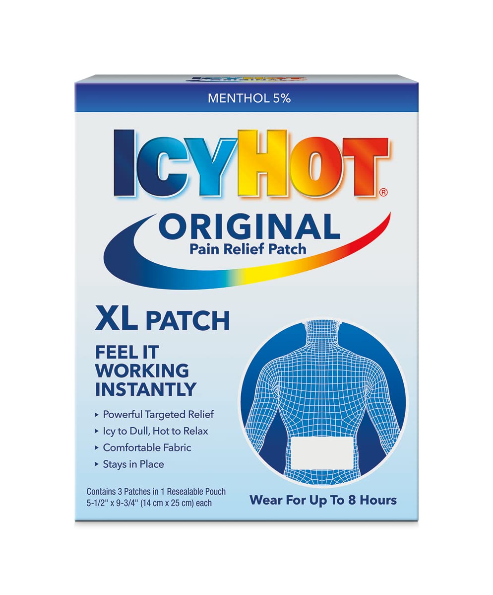 Icy Hot XL Pain Relief Patch (3 Count)