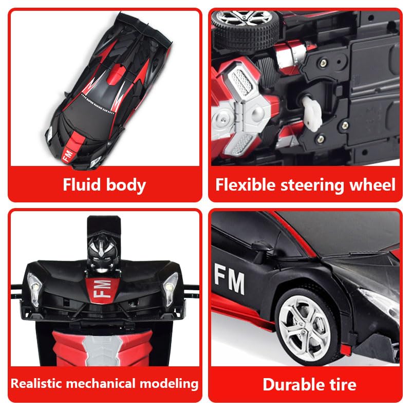 Remote Control Deformation Car to Robot 1:18