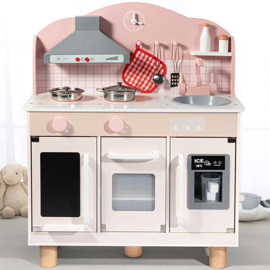 Kids Kitchen Playset with Induction Hob and Oven