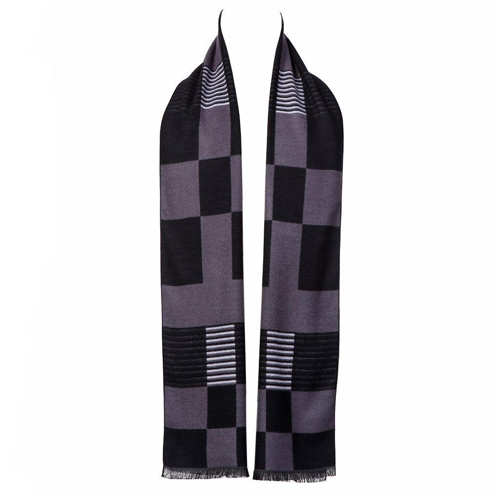 OHAYOMI Mens Scarf Winter Fashion Formal Soft Scarves for Men