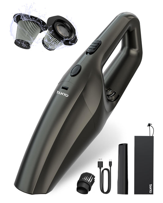 Cordless Handheld Car Vacuum Cleaner with HEPA Filter