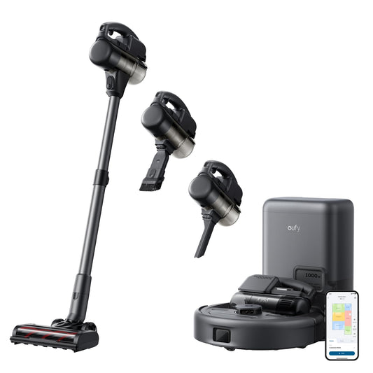 eufy 3-in-1 Robot Vacuum and Handheld Cleaner