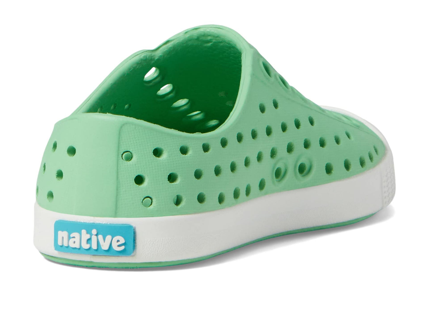 Native Shoes Kids Jefferson Slip-on Sneakers, Candy Green