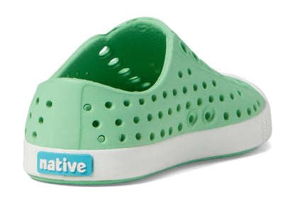 Native Shoes Kids Jefferson Slip-on Sneakers, Candy Green