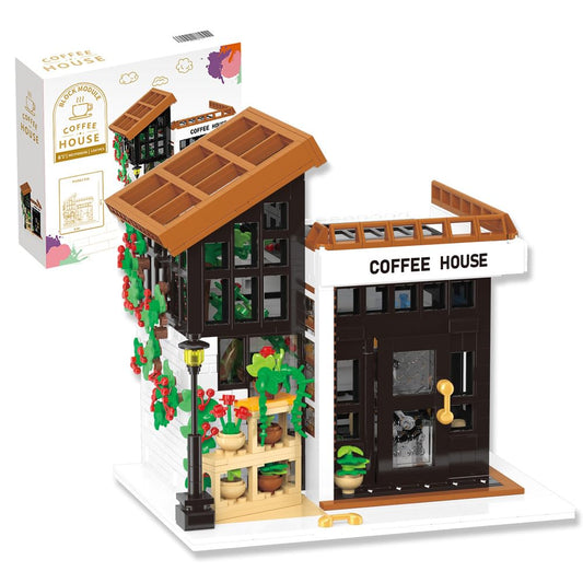 City Cafe Modular Building Toy Set with LED