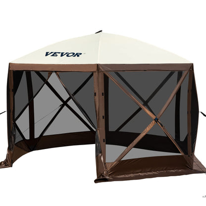 VEVOR 12x12ft Pop-up Camping Gazebo Tent