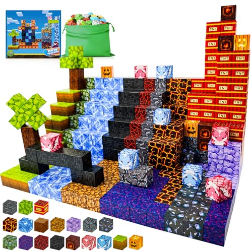90 Pack Magnetic Building Blocks STEM Montessori Toy Set
