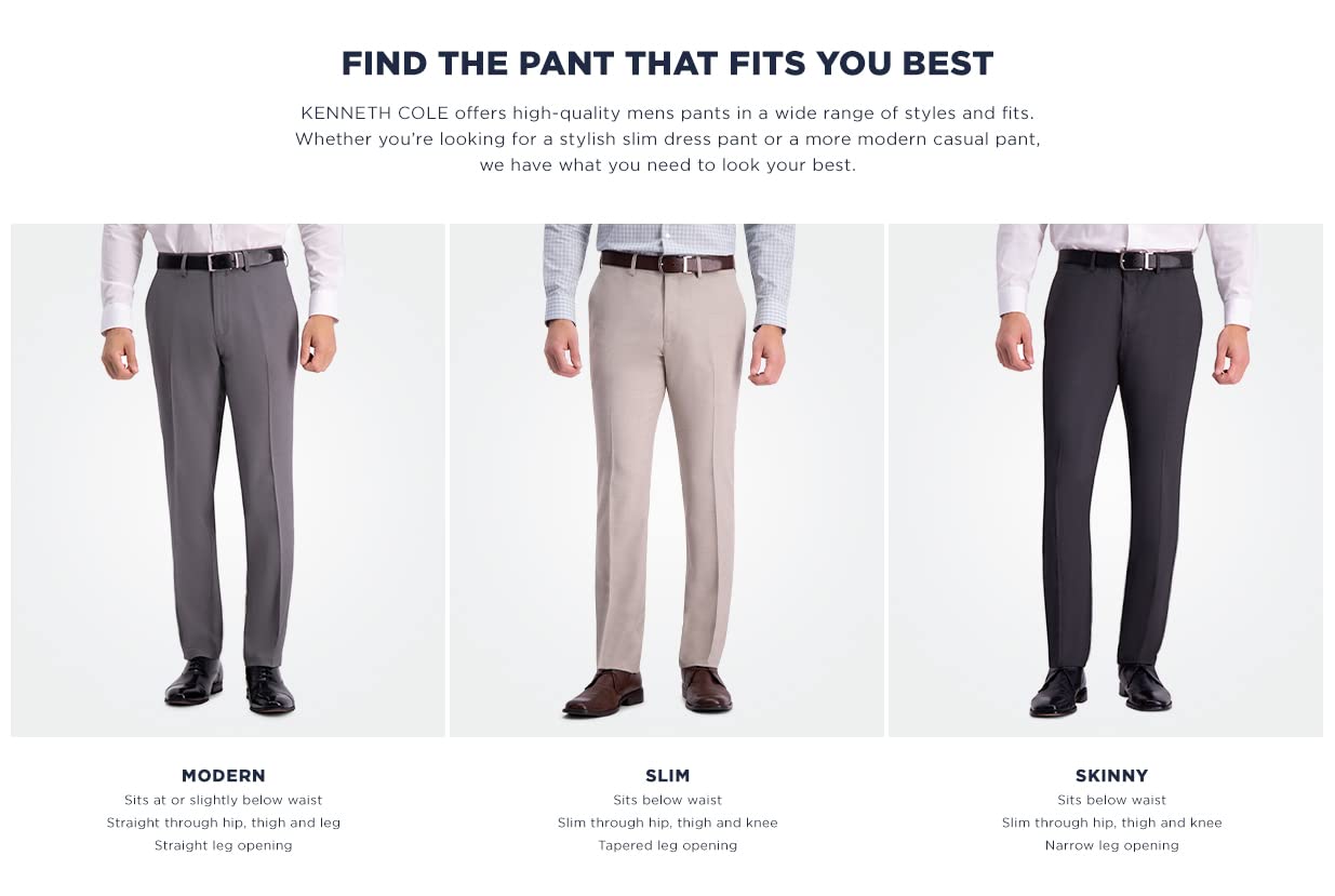 Kenneth Cole Reaction Slim Fit Dress Pants