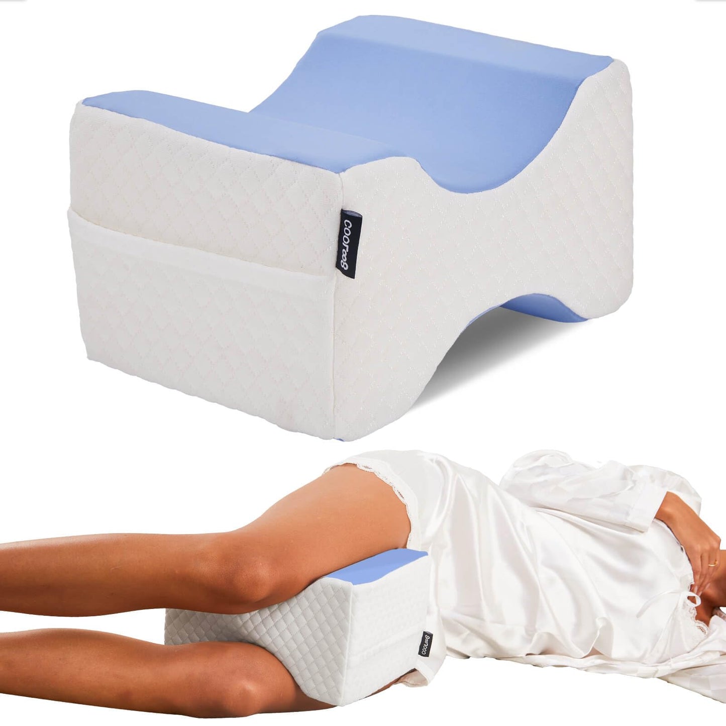 Knee Pillow for Side Sleepers - Sciatica Relief