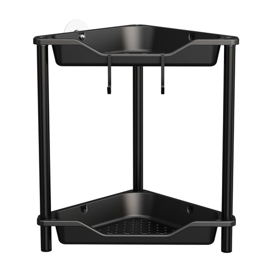 2 Tier Corner Shower Caddy Organizer