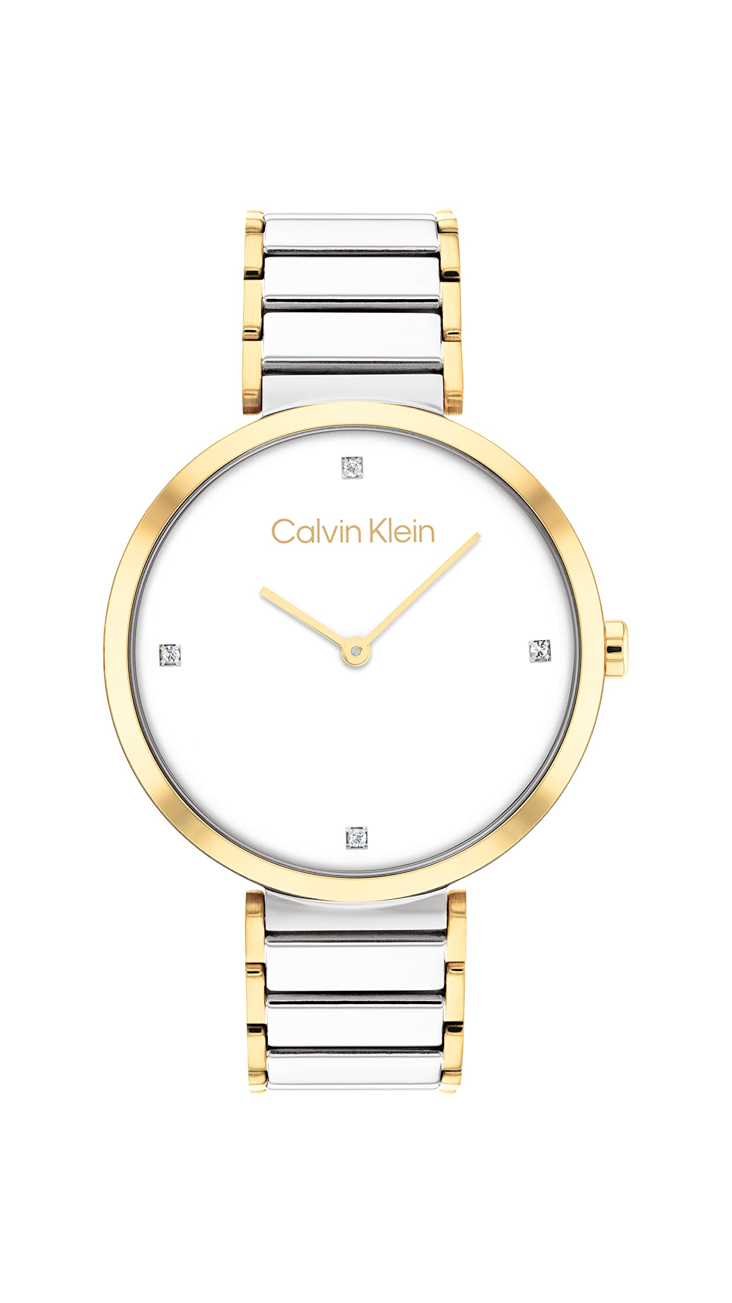 Calvin Klein Women's Two Tone Stainless Steel Watch