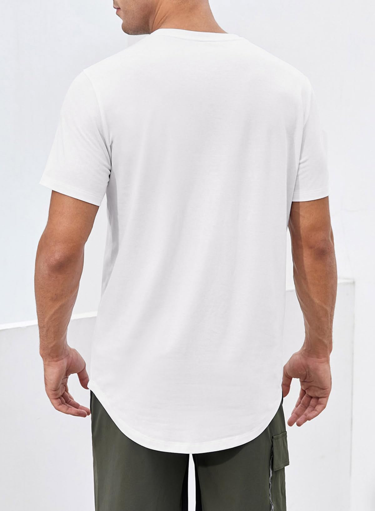 3 Pack Hipster Crewneck Athletic T-Shirts for Men