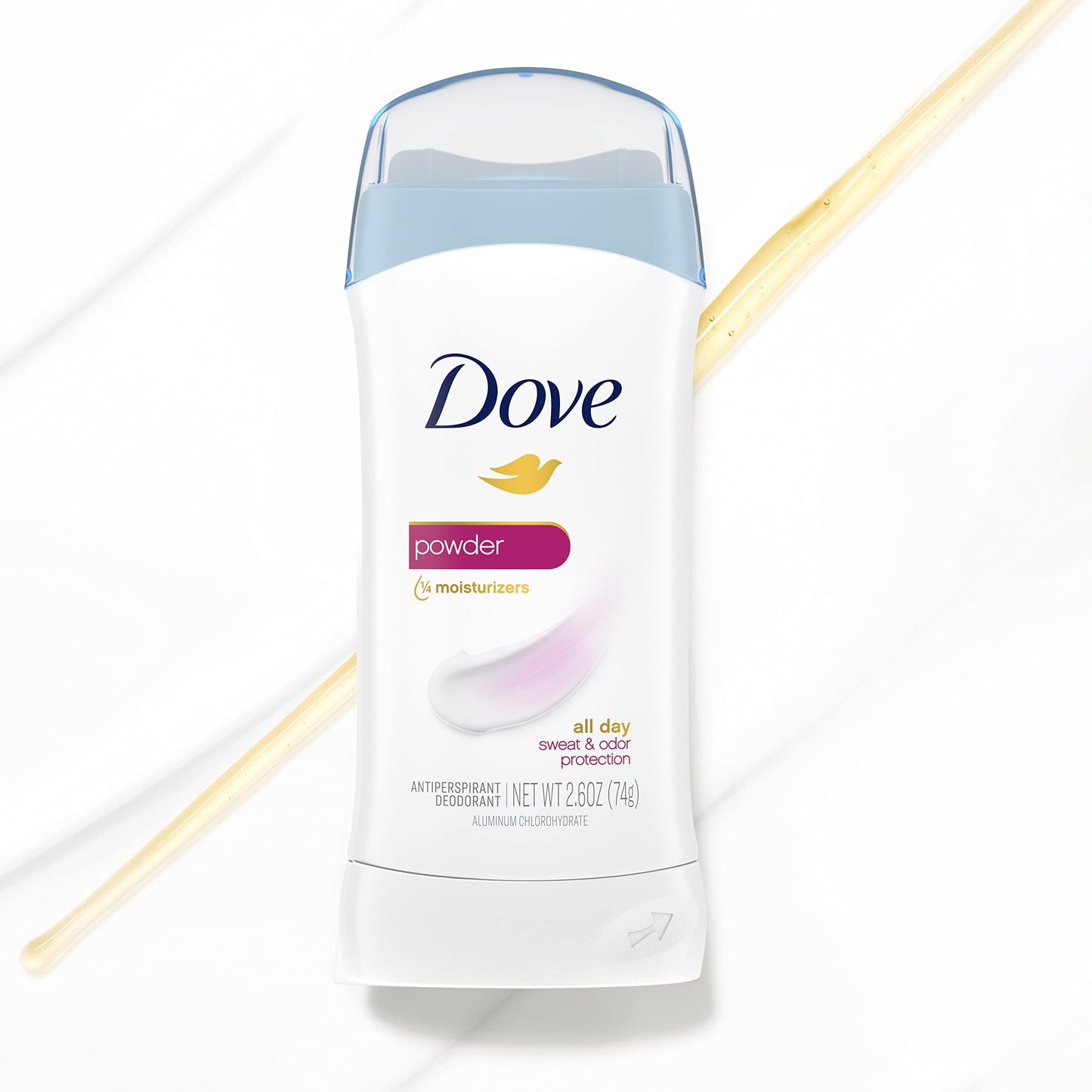 6 Pack Dove Antiperspirant Deodorant, Powder