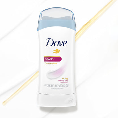 6 Pack Dove Antiperspirant Deodorant, Powder