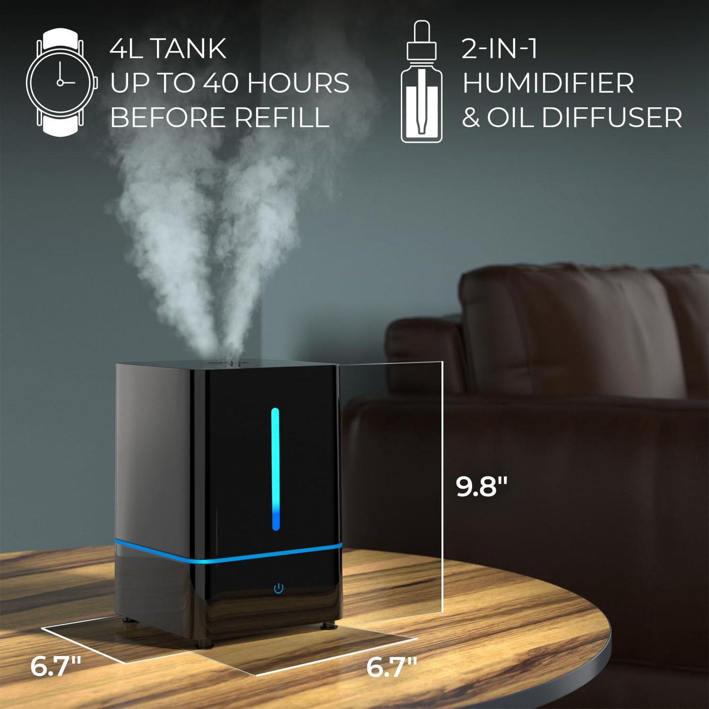 4L Everlasting Comfort Humidifier with Oil Diffuser