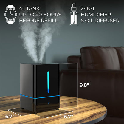 4L Everlasting Comfort Humidifier with Oil Diffuser