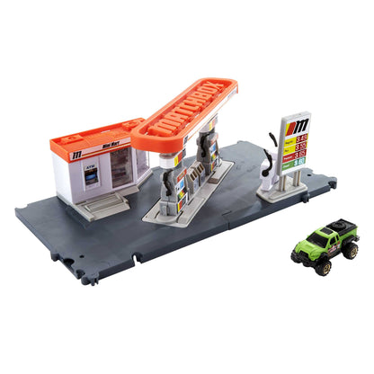 Matchbox Toy Cars Fuel Station Playset