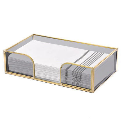 Glass Napkin Towel Holder