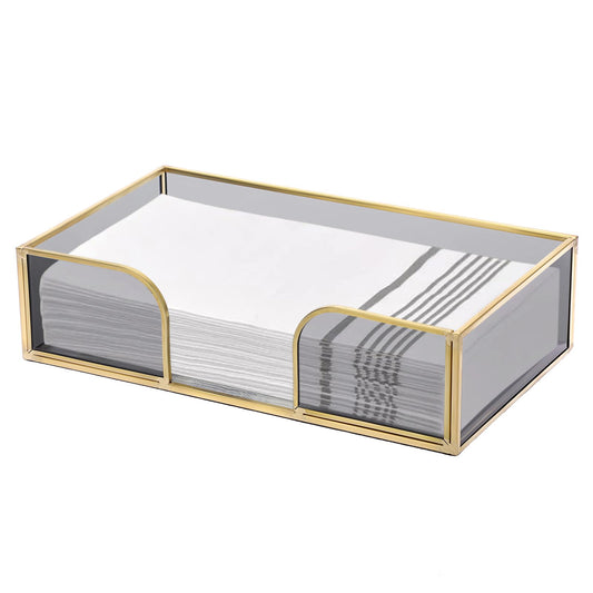 Glass Napkin Towel Holder