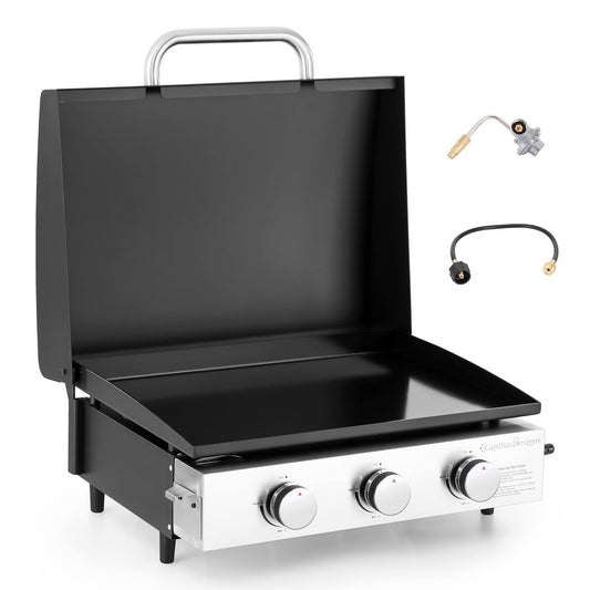 Portable Propane Gas Griddle Grill by Captiva Designs