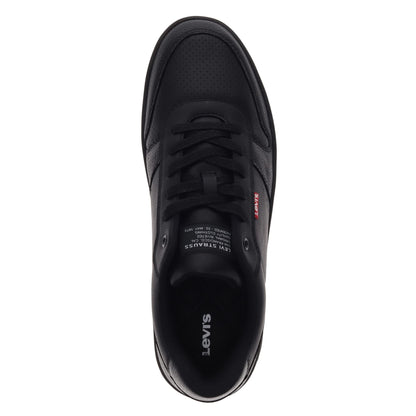Levi's Men's Black Casual Lace-Up Sneakers
