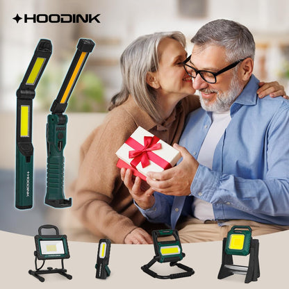 Rechargeable Magnetic LED Work Light by HOODINK