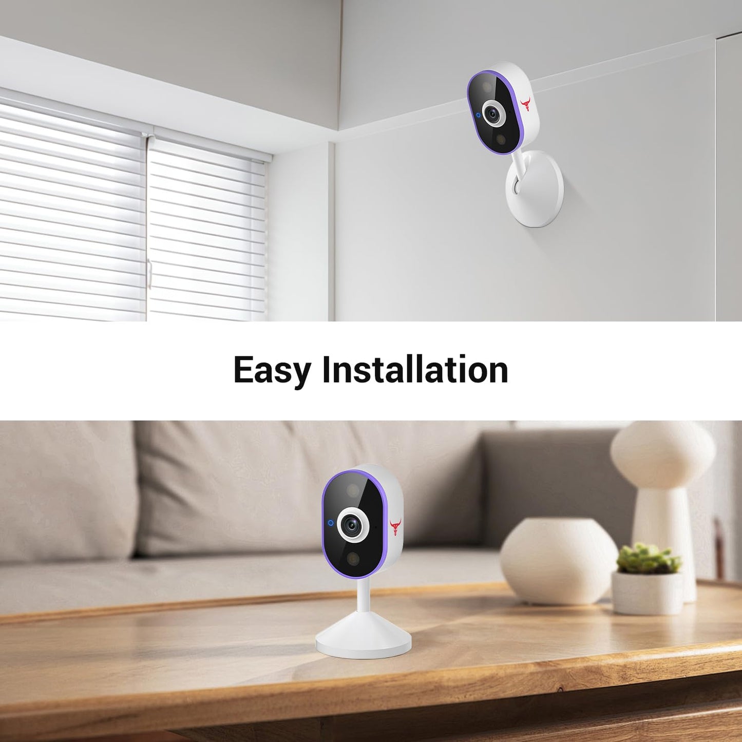 Wireless Outdoor Security Camera with Night Vision