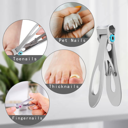 Nail Clippers Set for Thick Nails - Menasome