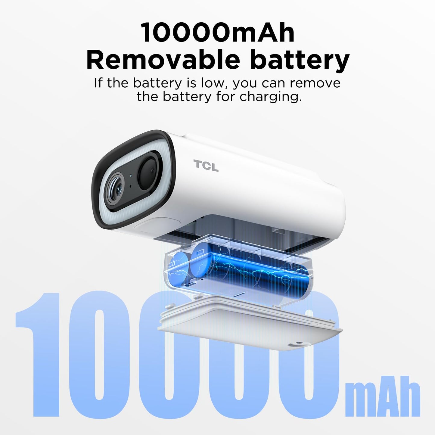 4-Pack TCL Solar Security Cameras for Home