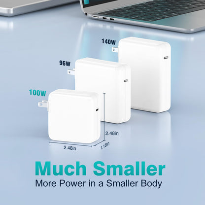 100W USB-C Power Adapter for MacBook Pro/Air