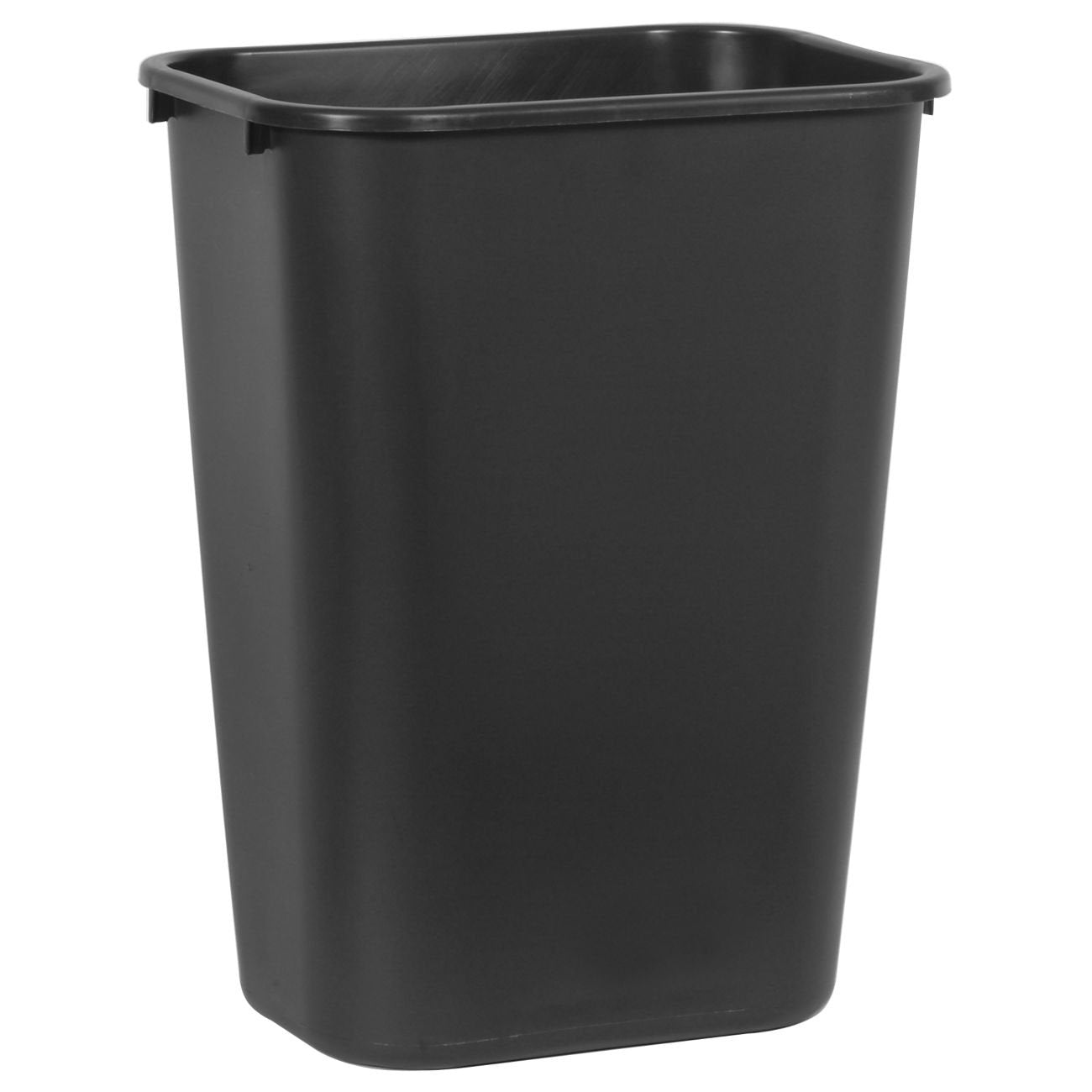 Rubbermaid 41QT Stackable Trash Can, Black