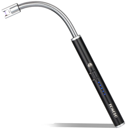 TOMOLO Rechargeable Electric Candle Lighter with Flexible Neck