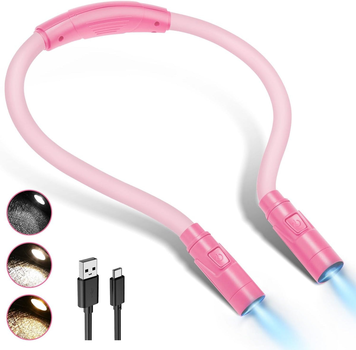 Rechargeable Flexible LED Neck Reading Light