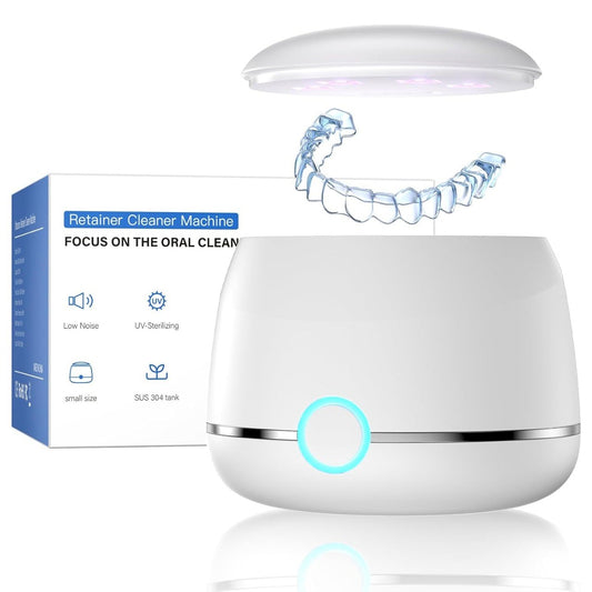 Rechargeable Ultrasonic Denture and Retainer Cleaner Machine