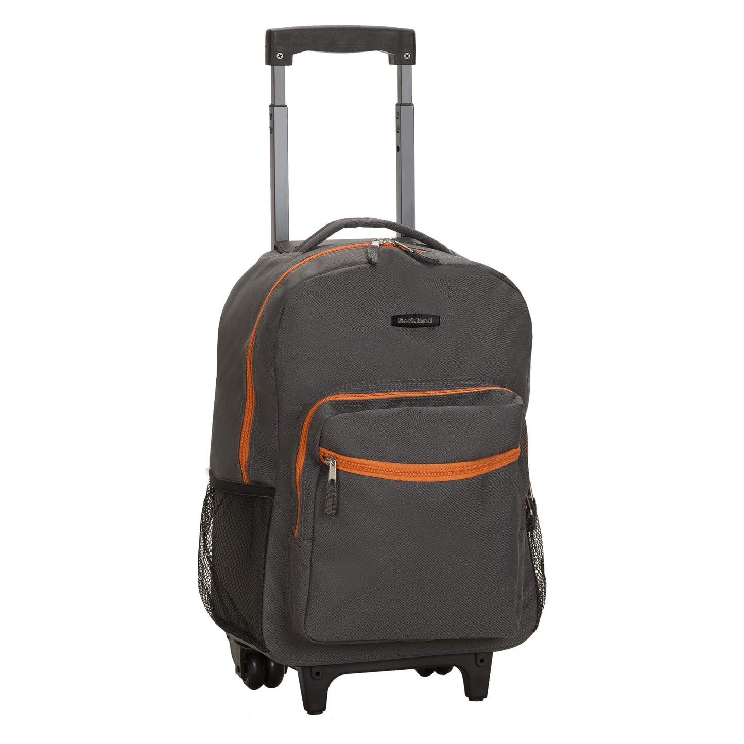 Rockland Melbourne Hardside Expandable Spinner Wheel Luggage, Charcoal, One Size