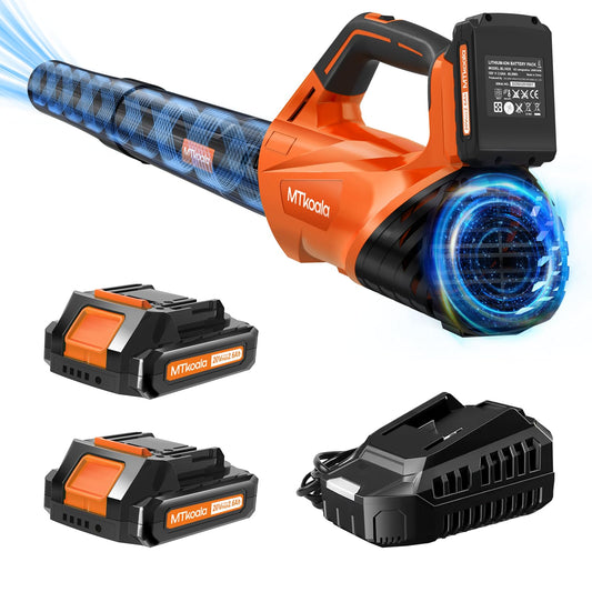 Cordless Leaf Blower 450CFM 2 Speed Mode