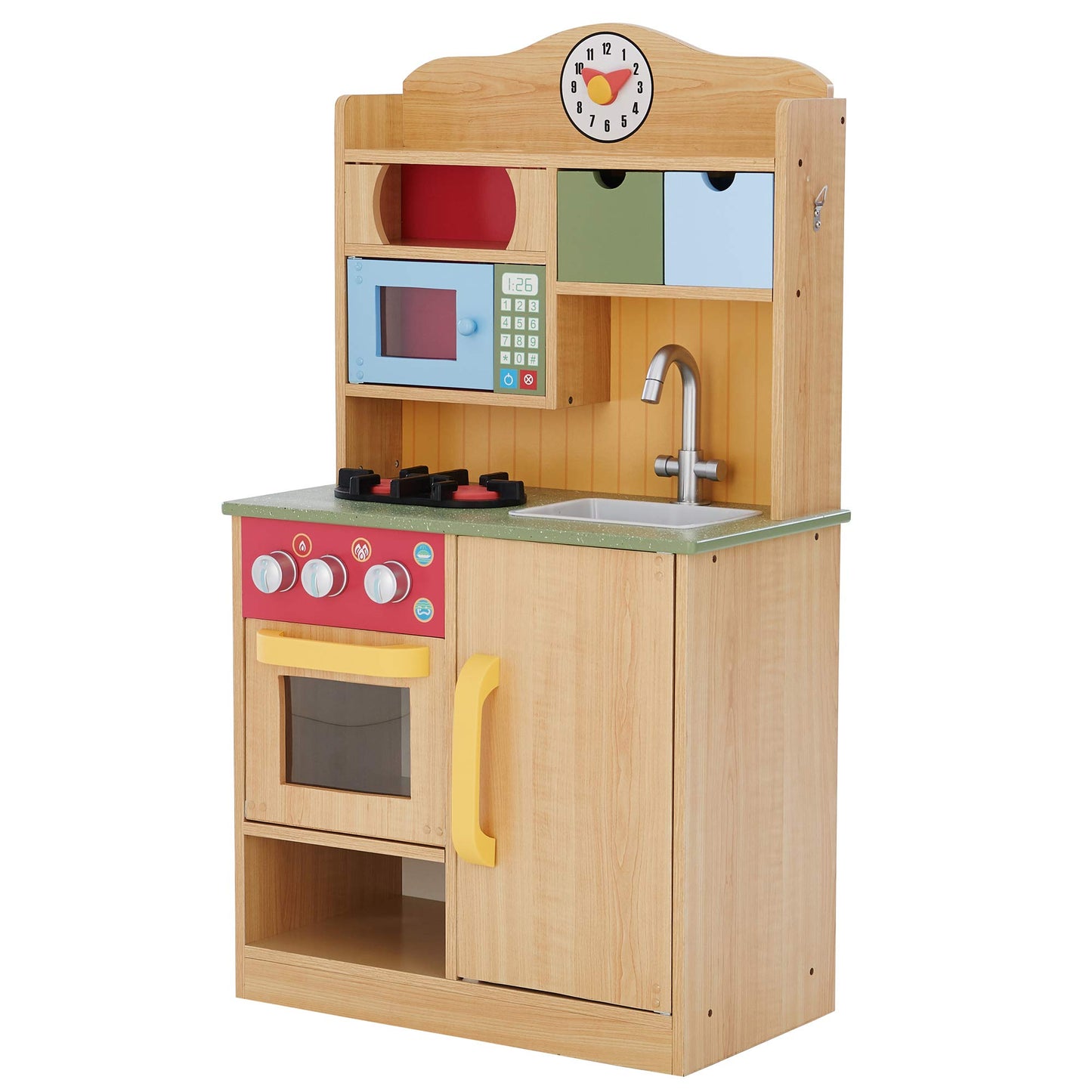 Teamson Kids Interactive Wooden Play Kitchen